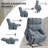 Aura 40" W Dual Motor Power Lift Recliner Oversize Chair With Massage Heating, Dual Cup Holders, Dual Side Pockets-288995302