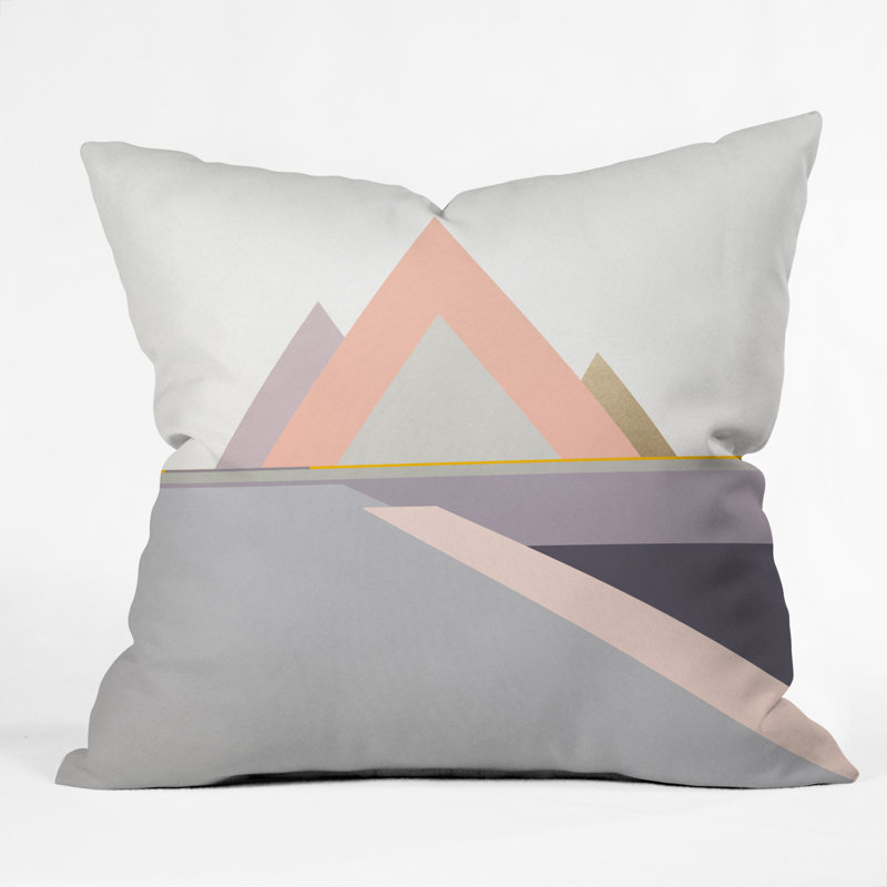 Coussin décoratif intérieur/extérieur iveta abolina iveta de couleur, 16 po x 1 po