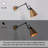 Latee Dimmable Swing Armed Sconce-69385541