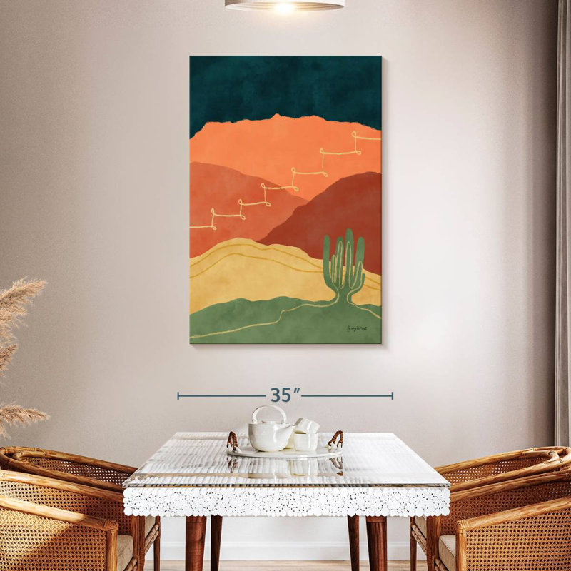 Mountainous II, H 48 po x l 32 po
