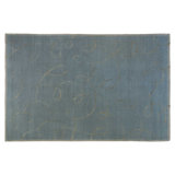 Waltz Abstract Area Rug in Blue/Neutral