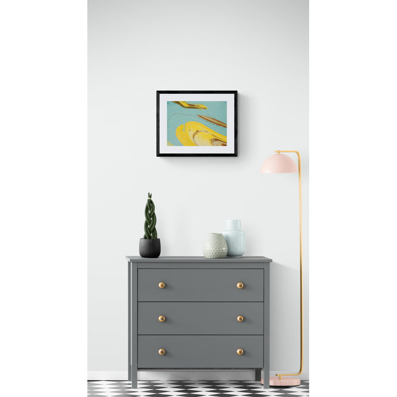 Sun Bubble 2 Print by Will Birdwell, Black Framed Paper, 16" H x 20" W
