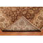 Tapis zone en laine 10 pi 9 po x 11 pi 10 po one-of-kind noué la rouille/bourgogne/brun 8 pi 9 po Almazan