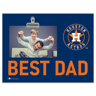 Houston Astros Bright Line - Best Dad Clip Frame