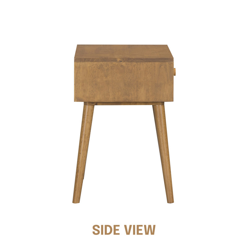  Table de chevet Lux, table de chevet moderne Mid Century, Similiteck, 1