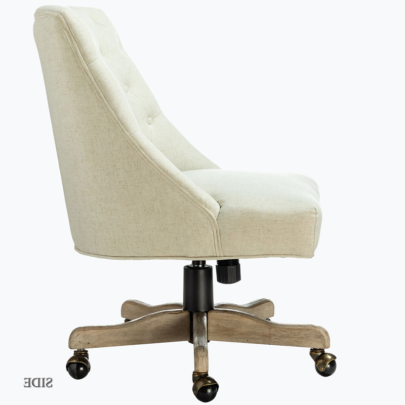Chaise de bureau en tissu