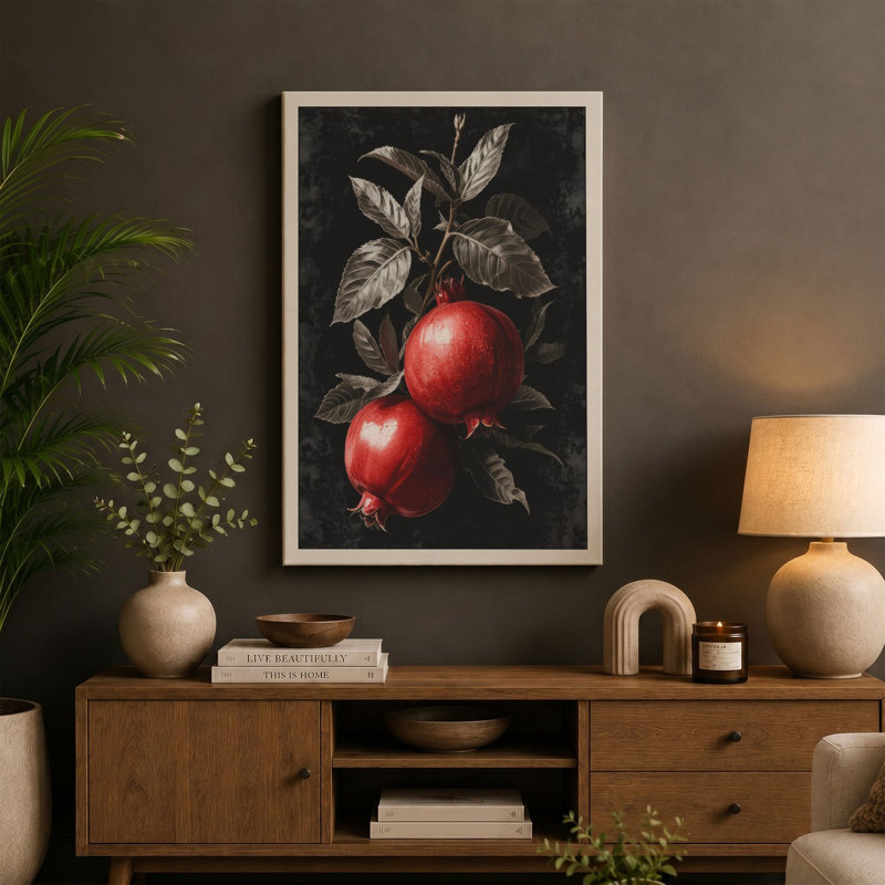 Print, 18x12 - 45.7 x 30.5 cm, Terracotta Border