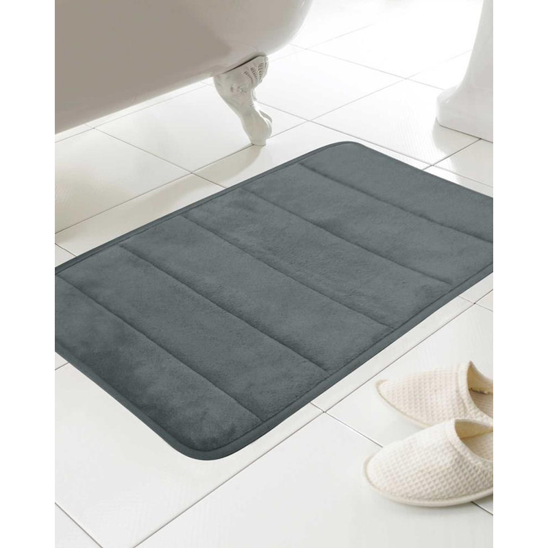 Numayr Non-Slip Shower Mat, Charcoal