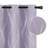 100% Blackout Thermal Insulated Curtains - Wave Line with Dots Silver Print, Grommet Top, 2 Panels-73219867-98071802