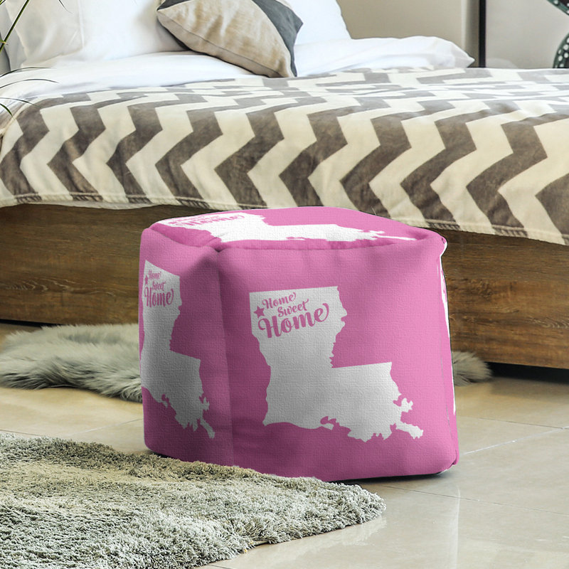 Repose-pieds à cubes shreveport the home, Rose