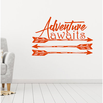 Décalcomanie murale adventure await Bayerl