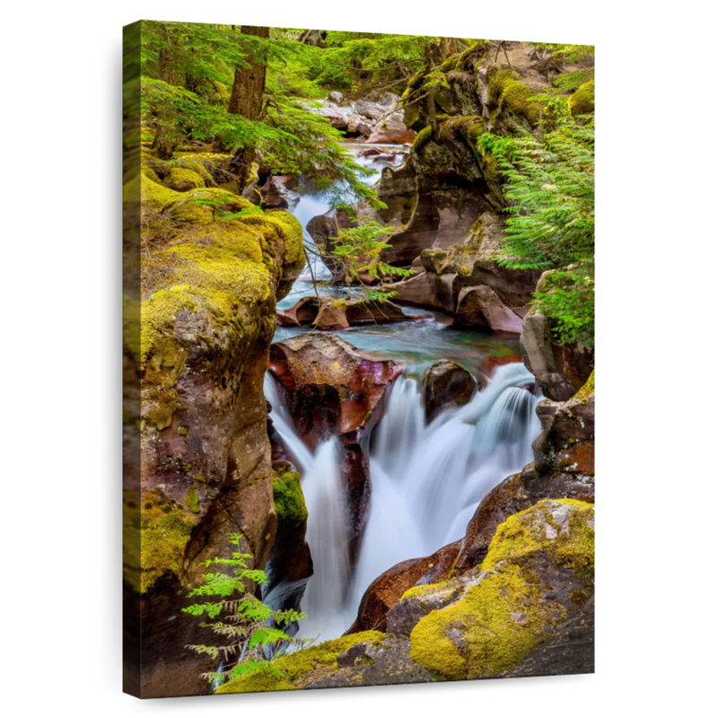Cascade d'Alvord, H 39 po x l 26 po
