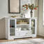 Armoire de cuisine avec portes et tablettes