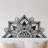 Elegant Decorative Metal Wall Accessory, Black Finish, 60.6 x 30.7 inches | 100% Metal Construction, Thickness: 0.06 inches | Ideal for Modern Home Decor, Easy Wall Mounting, Stylish and Durable Design-1277456630-1277456633