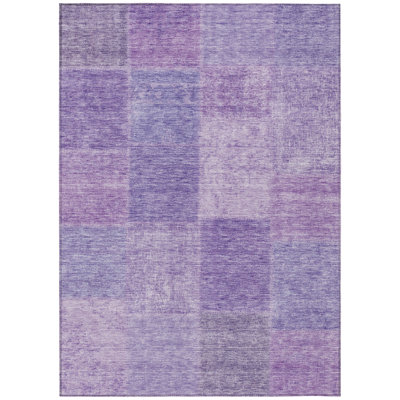 Washable Patchwork Indoor / Outdoor Rug