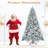 Frosted Pine Christmas Tree-738357901