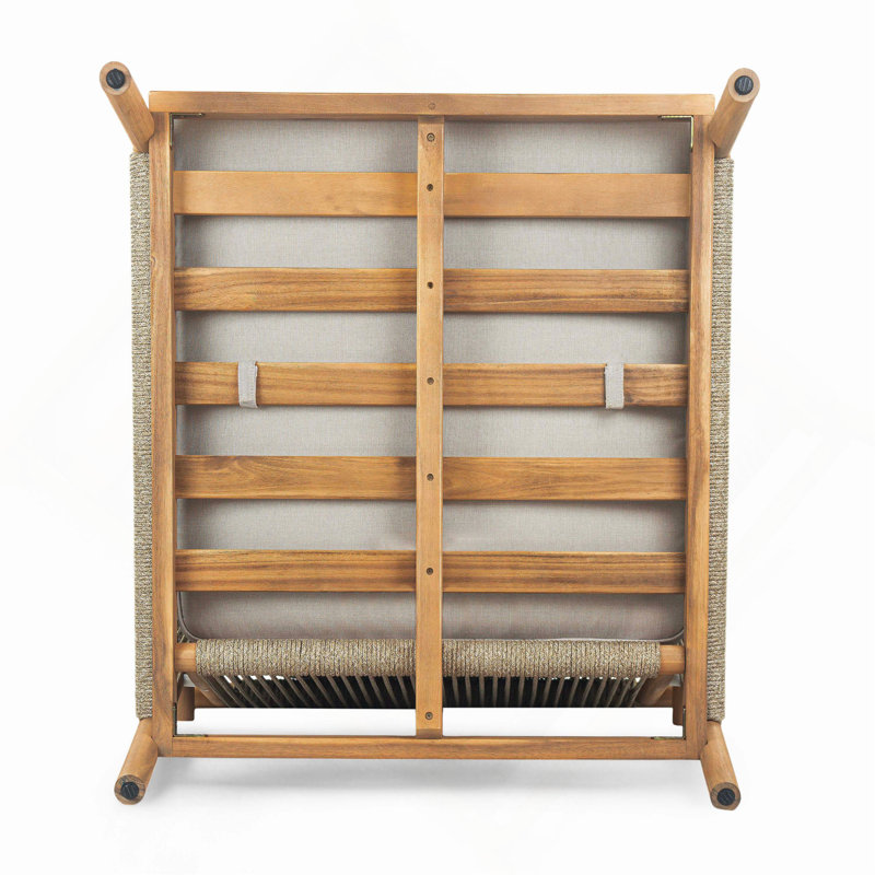 Fauteuil club d'extérieur Sumbawa, ensemble de 2, 2