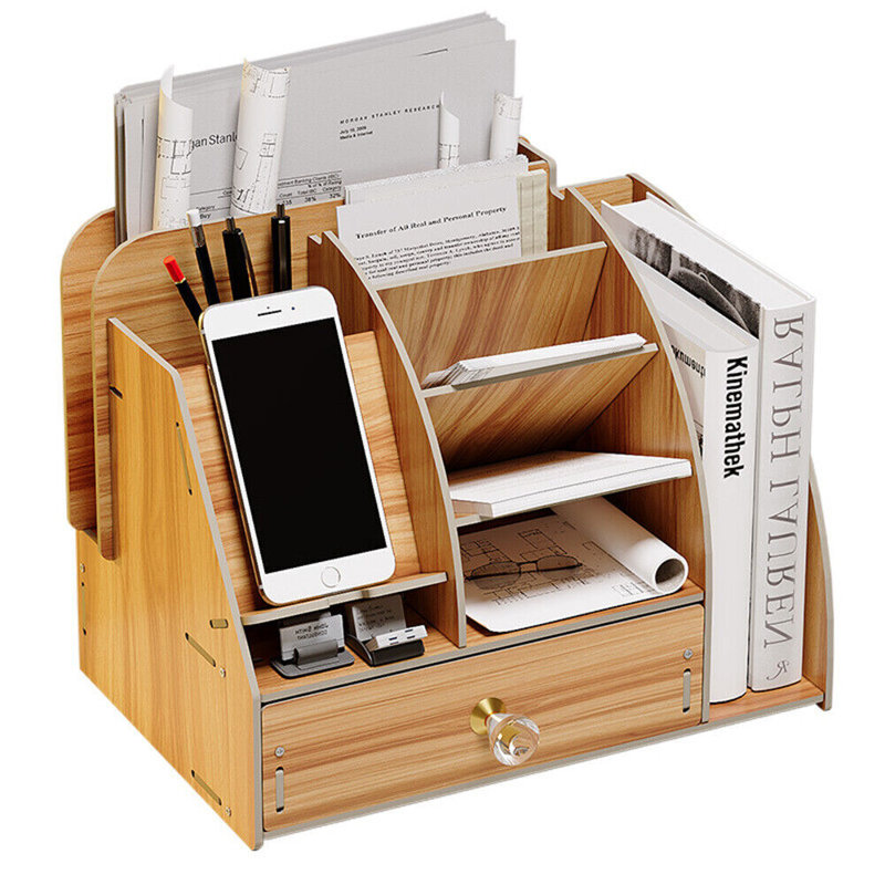 Bamboo Desk Organiser