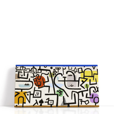 Paul Klee's Rich Port, A Travel Picture, 1938 - Canvas Print Wall Art