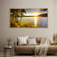 «Nature Landscape Tranquil Lake Sunset Golden Hour Landscape», reproduction d'art sur toile-98042259-111568111