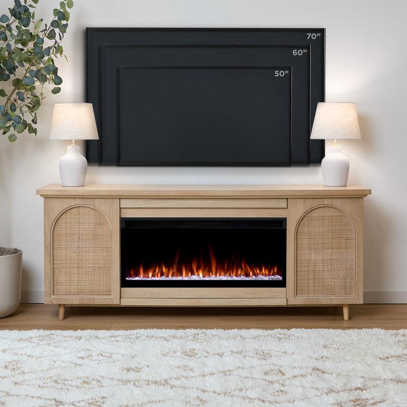 Meuble télé 76 po Dahlia, Intelligent