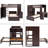 Gosim Kids Twin Bunk Bed with Drawers-1941716536