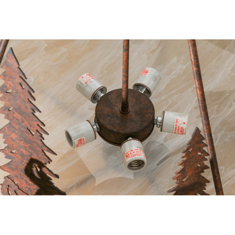 Rustic Lodge 5 - Light Pendant