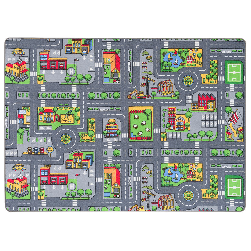 Animal Print Area Rug, Rectangle 140 x 200cm