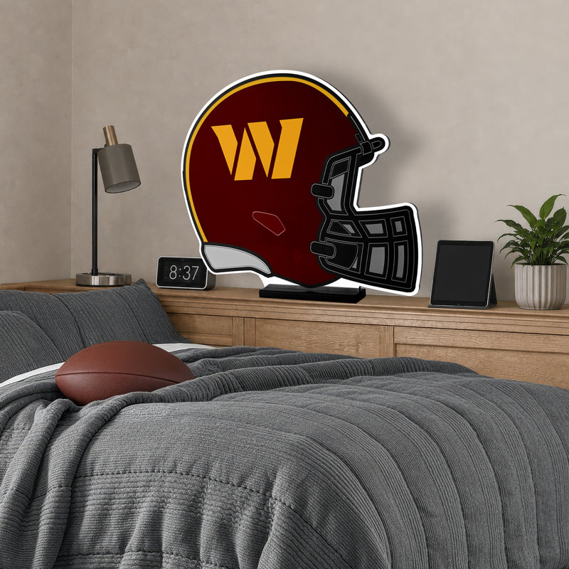 Casque lumineux Infinity de 24 pouces des Washington Commanders (NFL), NFL Commanders de Washington