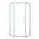34'' W 72'' H Semi-Frameless Neo-angle Double Slide Shower Enclosure