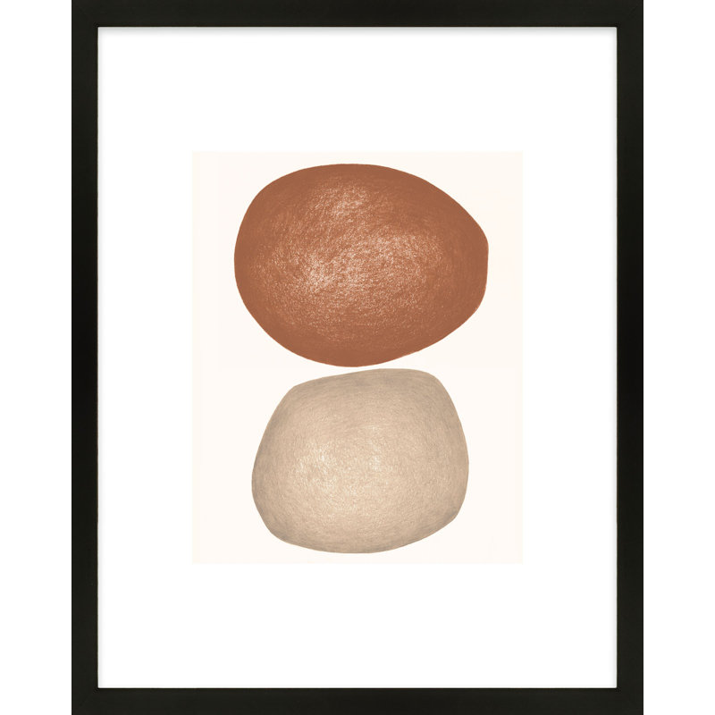 No. 192 Print by Katy Montica, 20" H x 16" W x 1.25" D, Black Framed Paper