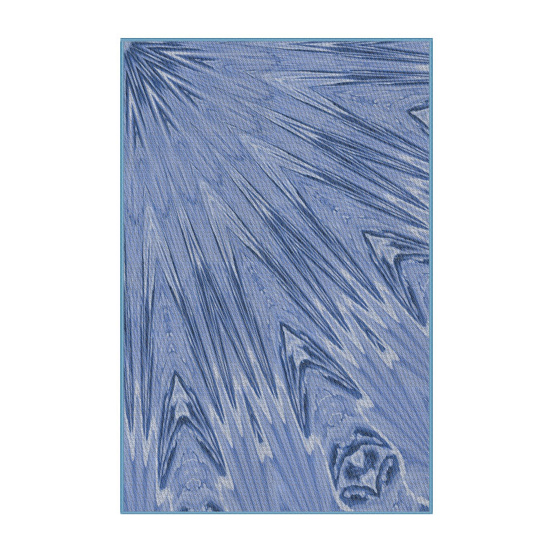 Abstract Indoor Rug, Rectangle 7' x 10'