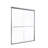 Frameless Double Sliding Shower Door-123847737