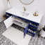 Ensemble de meuble-lavabo mural simple 60 "Spring-1857239707