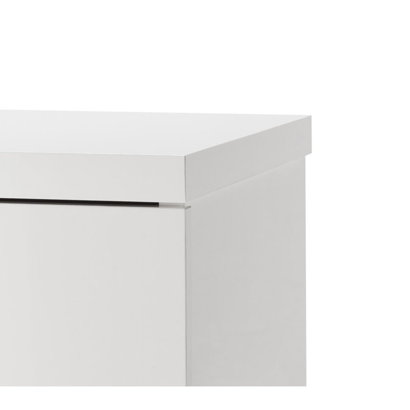 Privilegio 55cm W Manufactured Wood Bedside Table