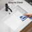 Rectangular Undermount Bathroom Sink  Vessel Sink,Undermount Bathroom Sink Rectangle, White Ceramic Lavatory Vanity Basin With Overflow