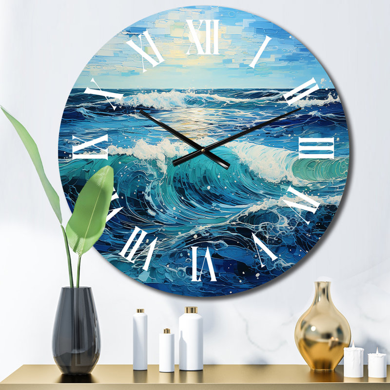 Cynthiaann - Horloge murale nautique et de plage, Petit