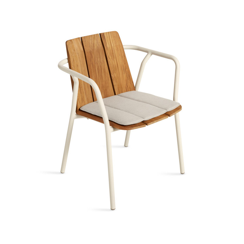 Offline Sunbrella Outdoor Dining Chair, White Sunbrella®