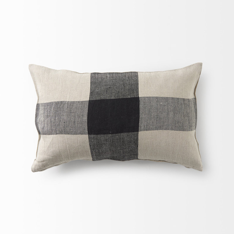 Housse de coussin Raquel, 13 po x 21 po, Rectangle