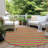 Washable Striped Indoor / Outdoor Rug-1659859701