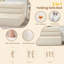 Canapé-lit pliant, canapé-lit convertible avec matelas pliable Pilow, canapé-lit 2 en 1 escamotable, chaise pliante portative, canapé-lit confortable, salon, chambre à coucher, simple, beige-1000862722-1001385961