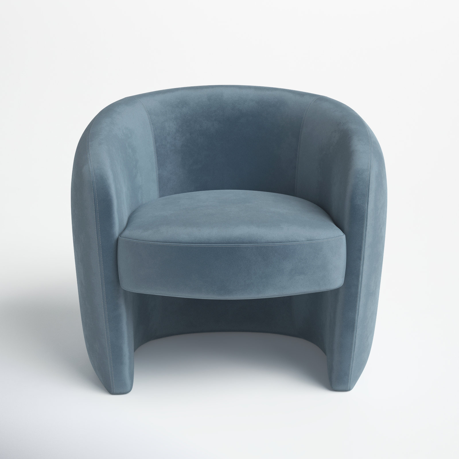 AllModern Kearney Upholstered Barrel Chair & Reviews | Wayfair