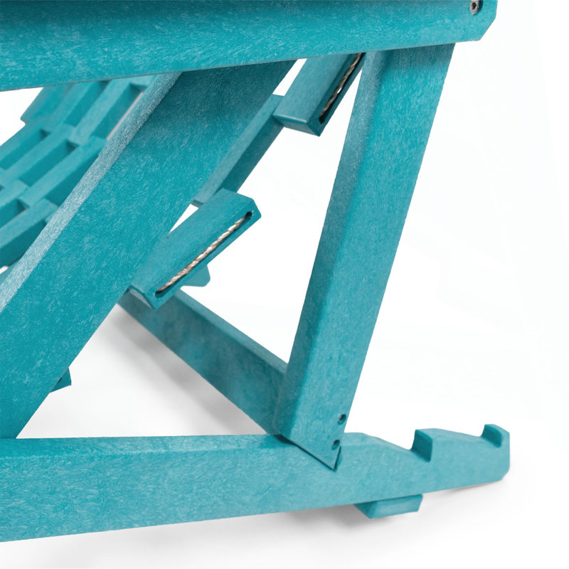 Méridienne d'extérieur pliable Pinecrest, Sarcelle