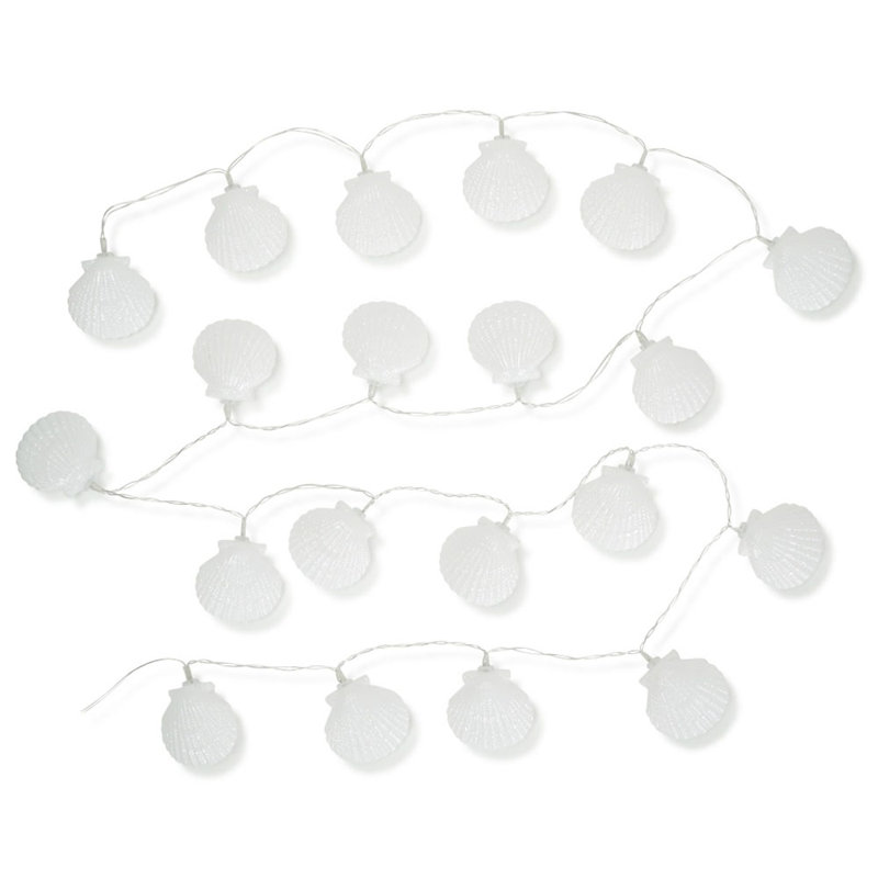 Oatsvall 195cm LED Solar Powered 20 - Bulb Novelty Lights String Light