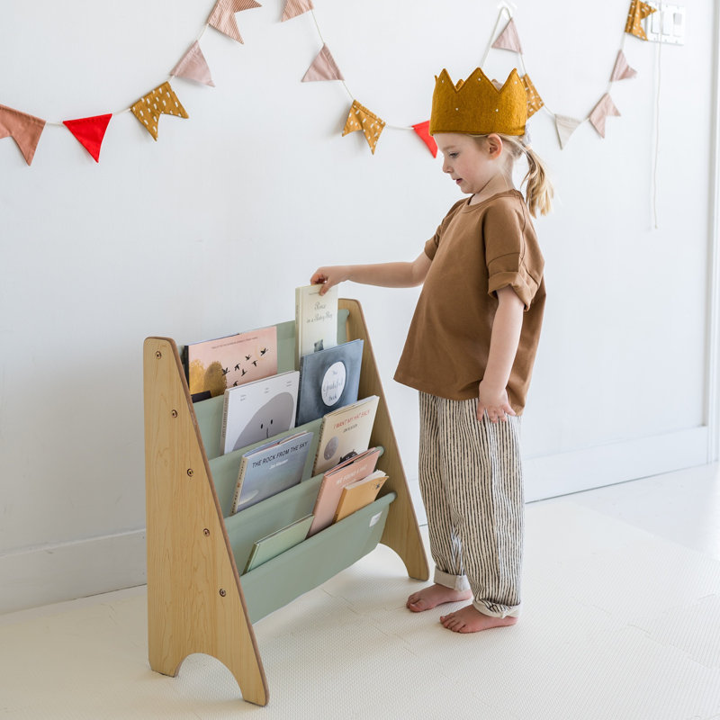 3 Sprouts Recycled Book Rack/solid