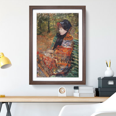 Lydia Cassatt by Mary Cassatt - Picture Frame Painting