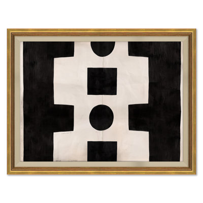 Black And White Abstract (var. 4) Print