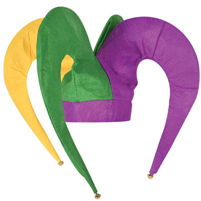 Felt Jester Hat - Pack of 6