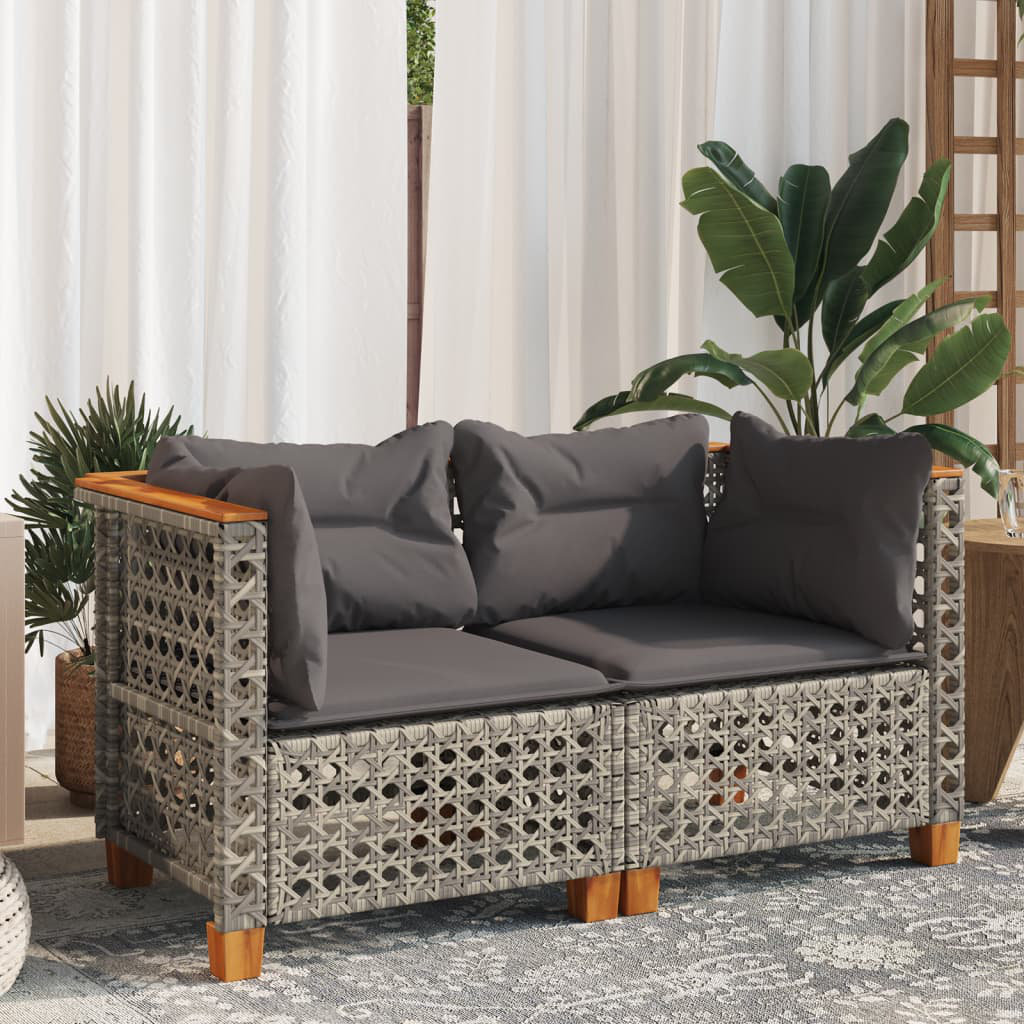 Gartensofa Remas mit Kissen