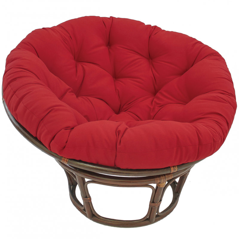Orndorff Upholstered Accent Chair, Ruby Red